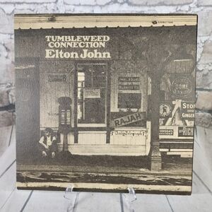 Vintage Elton John Vinyl Album Record 1971 Tumbleweed Connection  Americana